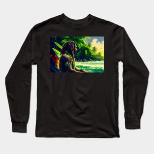 Rastafarian Vibe Long Sleeve T-Shirt